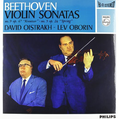 Beethoven / Oborin / Oistrach: Sonatas for Piano & Violin 5 & 9 (Vinyl LP)