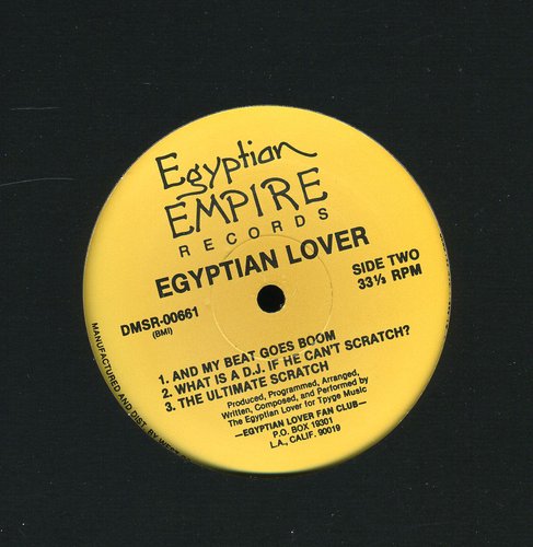 Egyptian Lover: Egypt Egypt / What Is a DJ / Ultimate Scratch (12-Inch Single)