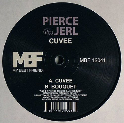 Pierce & Jerl: Cuvee (12-Inch Single)