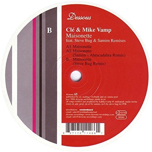 Cle & Vamp, Mike: Maisonette (12-Inch Single)