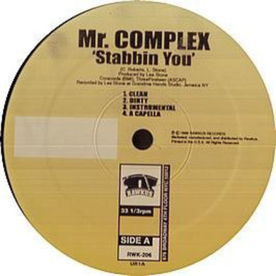 Mr Complex: Stabbin' You Gitcha Gitcha (12-Inch Single)