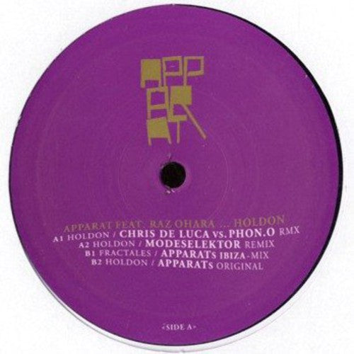 Apparat / Ohara, Raz: Holdon (12-Inch Single)