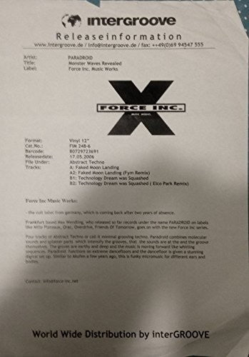 Paradroid: Monster Waves Revealed (12-Inch Single)