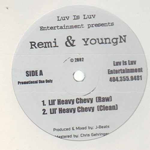 Remi & Youngn ( 4 Deep ): Lil Heavy Chevy (12-Inch Single)
