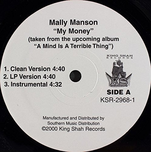 Mally, Manson: My Money B/W Anybody Can Get It (12-Inch Single)
