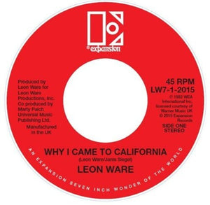 Ware, Leon: Why I Came to California / Rockin' You Eternally (7-Inch Single)