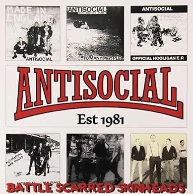Antisocial: Battle Scarred Skinheads (The Best of) (Vinyl LP)