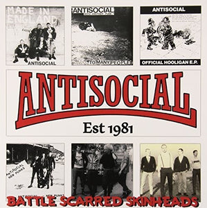 Antisocial: Battle Scarred Skinheads (The Best of) (Vinyl LP)
