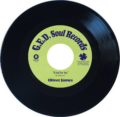 James, Oliver: You Left Me Alone / a Fool for You (7-Inch Single)