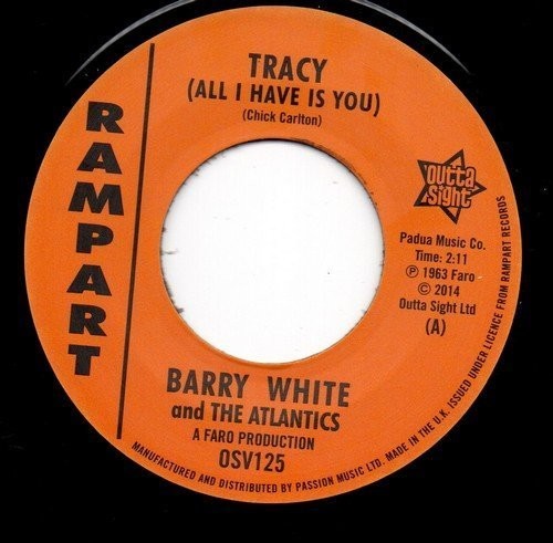 White, Barry: Tracy / It Hurts Me (7-Inch Single)