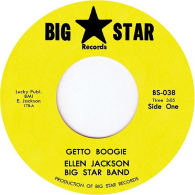 Ellen Jackson: Getto Boogie (7-Inch Single)