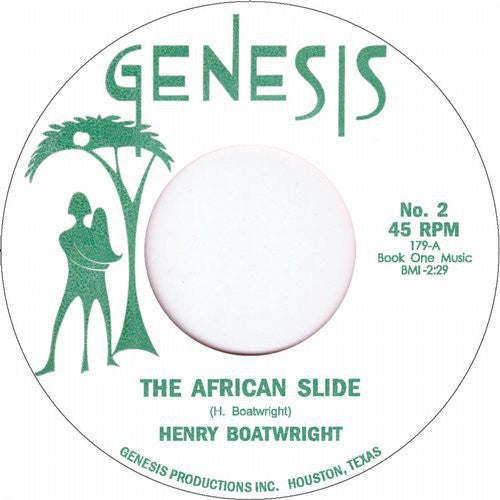 Henry Boatwright: African Slide (7-Inch Single)