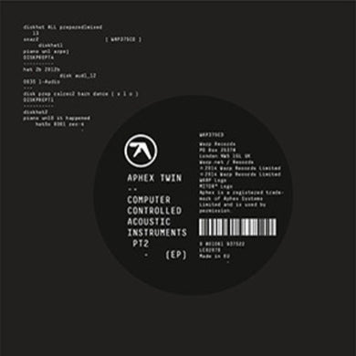 Aphex Twin: Computer Controlled Acoustic Instruments PT 2 (Vinyl LP)