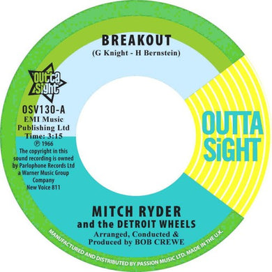 Ryder, Mitch: Breakout / You Get Your Kicks (7-Inch Single)