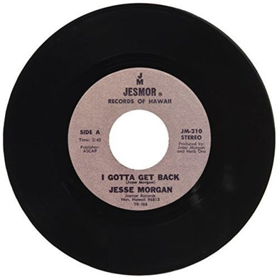 Jesse Morgan: I Gotta Get Back (7-Inch Single)