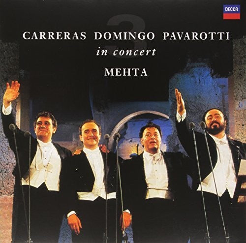 Pavarotti / Domingo / Carreras / Mehta: Three Tenors 25th Anniversary (Vinyl LP)