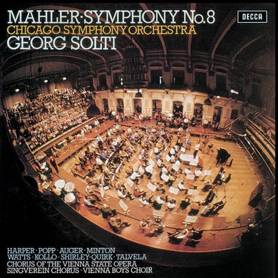 Mahler / Solti / Chicago Symphony Orchestra: Symphony No 8 (Vinyl LP)
