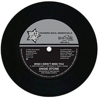 Stone, Angie: Wish I Didn't Miss You (7-Inch Single)
