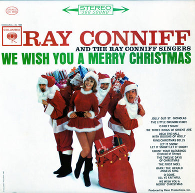 Ray Conniff Singers: We Wish You a Merry Christmas  (White) (Vinyl LP)