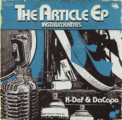 K-Def & Dacapo: Article / Instrumentals (12-Inch Single)