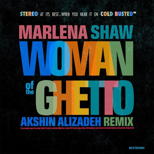 Marlena Shaw: Woman Of The Ghetto (12-Inch Single)