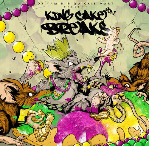 DJ Yamin / Quickie Mart: King Cake Breaks 1 (Vinyl LP)