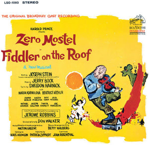 Zero Mostel: Fiddler on the Roof (Original Broadway Cast Recording) (Vinyl LP)