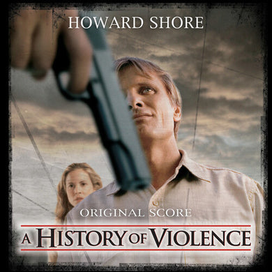 Howard Shore: A History Of Violence (Original Soundtrack) (Black/Blue Color in Color Vinyl) (Vinyl LP)