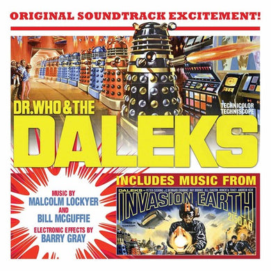 Lockyer, Malcom / McGuffie, Bill: Dr. Who & The Daleks & 1966 Daleks: Invasion Earth (Vinyl LP)