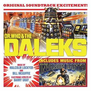 Lockyer, Malcom / McGuffie, Bill: Dr. Who & The Daleks & 1966 Daleks: Invasion Earth (Vinyl LP)