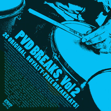 Pat Van Dyke: Pvd Breaks Vol 2 (royalty Free Breaks) (Vinyl LP)