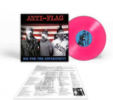 Anti-Flag: Die For The Government (Semi-Transparent Neon Pink Vinyl) (Vinyl LP)