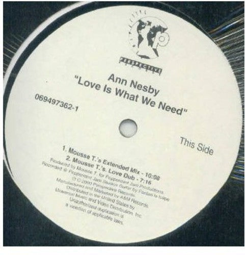 Nesby, Ann: Love Is What We Need (12-Inch Single)