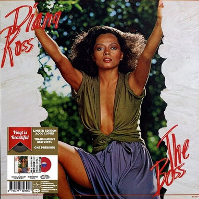 Diana Ross: The Boss - Bright Red Vinyl, Import 2017 (Vinyl LP)