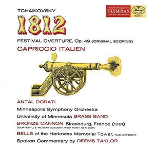 Tchaikovsky / Taylor / Dorati / Minneapolis Sympho: 1812 Overture Capriccio Italien (Vinyl LP)