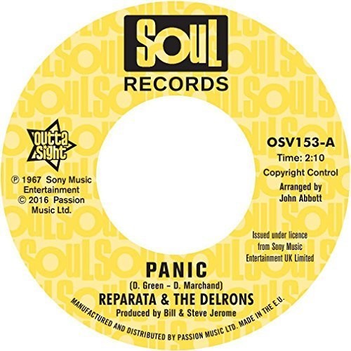 Raparata & the Delrons: Panic / Captain of Your Ship (7-Inch Single)