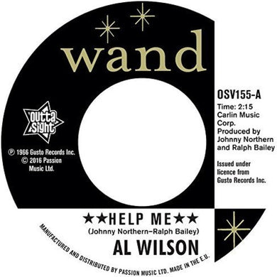 Wilson, Al: Help Me (7-Inch Single)