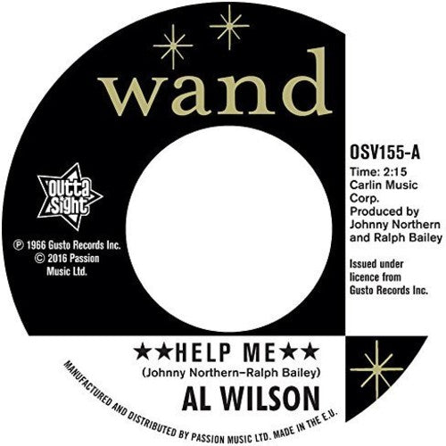 Wilson, Al: Help Me (7-Inch Single)