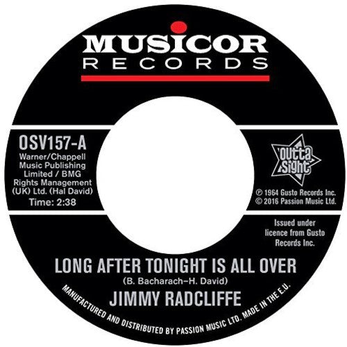 Radcliffe, Jimmy: Long After Tonight Is All Over (7-Inch Single)