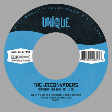 Jazzinvaders: Higher On Fire (pt. 1 & 2) (7-Inch Single)