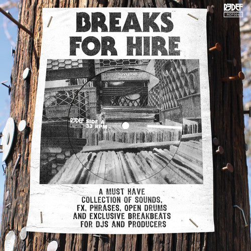 DJ Mekalek X K-Def: Breaks For Hire (7-Inch Single)