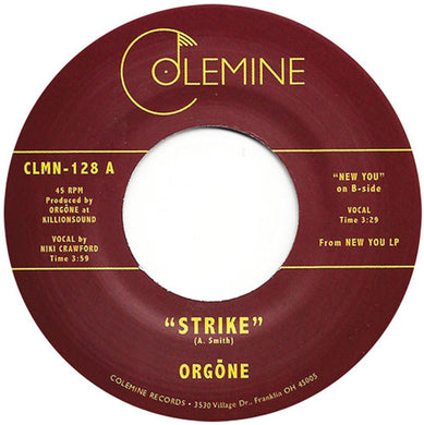 Orgone: Strike / New You (7-Inch Single)