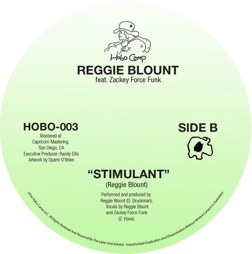 Reggie Blount: Space Bitch / Stimulant (7-Inch Single)