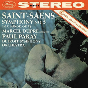 Saint-Saens / Dupre / Paray / Detroit Symphony Orc: Symphony No 3 in C Minor Op 78 - Organ (Vinyl LP)