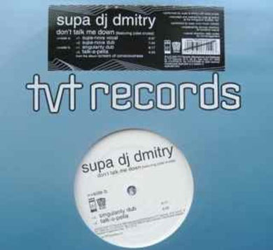 Supa DJ Dmitry: Don't Talk Me Down (12-Inch Single)