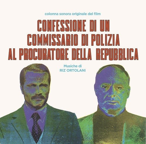 Riz Ortolani: Confessione Di Un Commissario Di Polizia Al Procuratore Della Repubblica (Confessions of a Police Captain) (Original Motion Picture Soundtrack) (Vinyl LP)