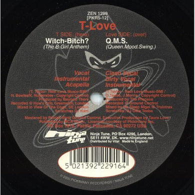 T-Love: Witch Bitch: QMS (12-Inch Single)