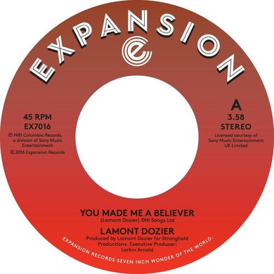 Dozier, Lamont: You Made Me A Believer / Starting Over (We've Made The Necessary Chang (7-Inch Single)