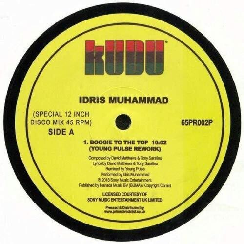 Idris Muhammad: Boogie to the Top (Young Pulse Remix) (12-Inch Single)