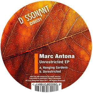Antona, Marc: Unrestricted (12-Inch Single)